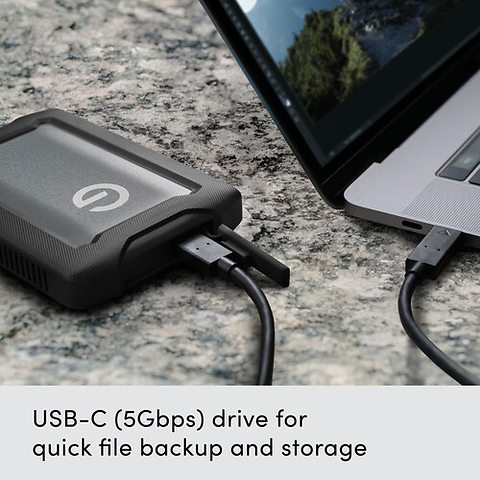 6TB G-DRIVE ArmorATD USB-C 3.2 Gen 1 External Hard Drive Image 5