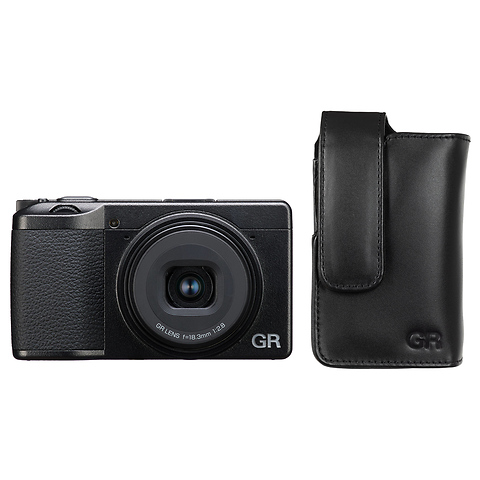 GR III HDF Digital Camera with GC-11 Soft Case Image 0