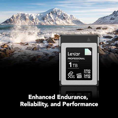 1TB Professional DIAMOND CFexpress 4.0 Type B Memory Card Image 8