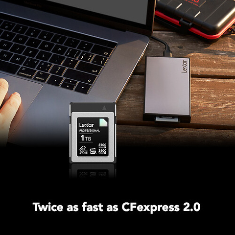 1TB Professional DIAMOND CFexpress 4.0 Type B Memory Card Image 10