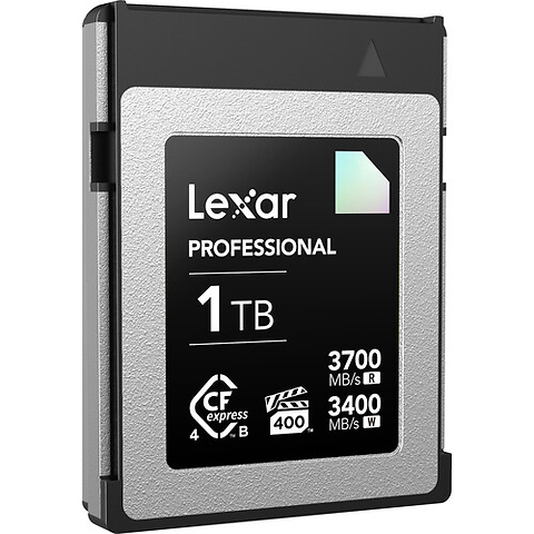 1TB Professional DIAMOND CFexpress 4.0 Type B Memory Card Image 1