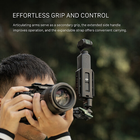 Accessory Mounting Expander for DJI Osmo Pocket 3 (Black) Image 6