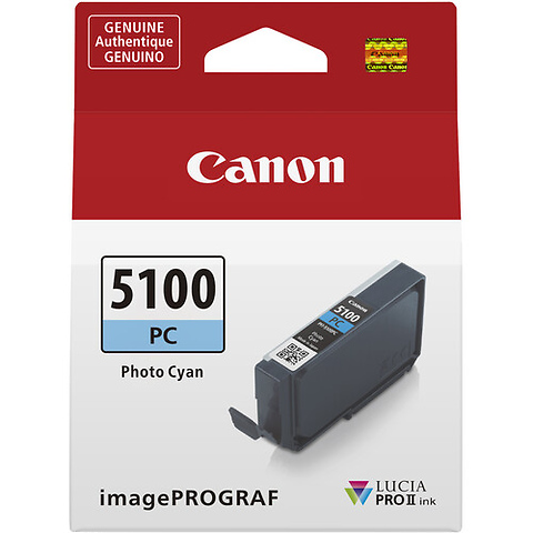 PFI-5100 LUCIA PRO II Photo Cyan Ink Tank (14.4mL) Image 1