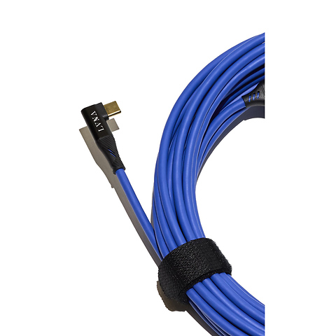 DUNE Right-angle USB-C 10Gbps Cable (Limited Edition, Hyper Blue) Image 1