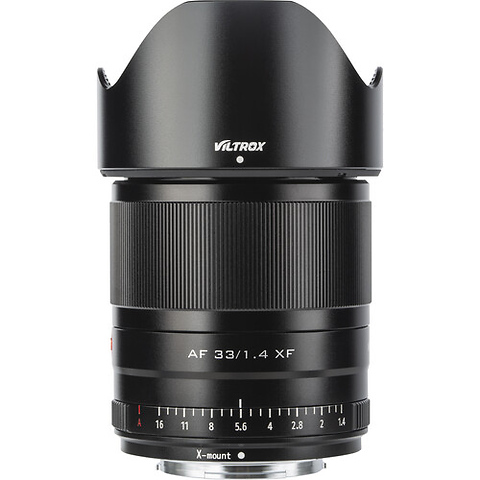 AF 33mm f/1.4 XF V2 Lens for Fujifilm X (Black) Image 2