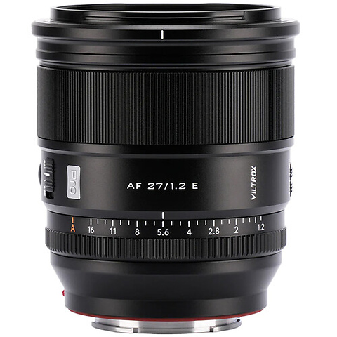 AF 27mm f/1.2 Lens for Sony E Image 0