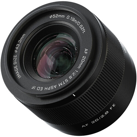 AF 20mm f/2.8 Lens for Sony E Image 3