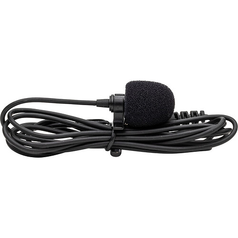 SR-M1 Omnidirectional Lavalier Microphone Cable with 3.5mm TRS Connector (Black) Image 1