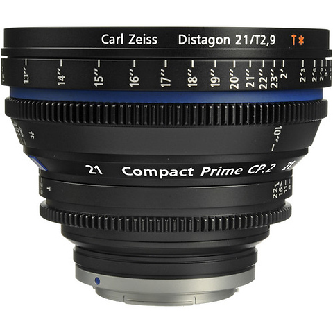 CP.2 Distagon 21mm/T2.9 T* Compact Prime Cine (EF Mount) Lens - Pre-Owned Image 0