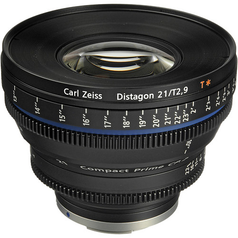 CP.2 Distagon 21mm/T2.9 T* Compact Prime Cine (EF Mount) Lens - Pre-Owned Image 1