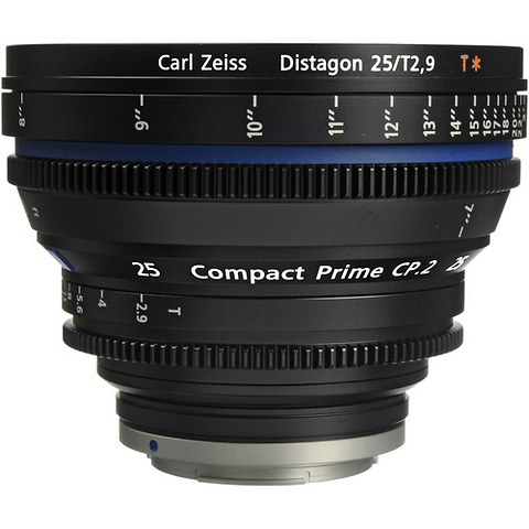 CP.2 Distagon 25mm/T2.9 T* Compact Prime Cine (EF Mount) Lens - Pre-Owned Image 1