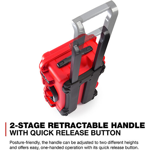 935 Wheeled Hard Case with Foam Insert (Red, 28.5L) Image 2