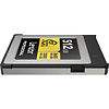 512GB Professional GOLD Series CFexpress 4.0 Type B Memory Card Thumbnail 1