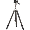 KingPod 4-Section Tripod with FS36PRO Head (Carbon Fiber) Thumbnail 2