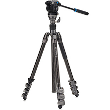 Rhino S2PRO Video Tripod Kit with Flip Locks (Carbon Fiber) Image 0