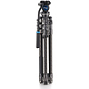 Rhino S2PRO Video Tripod Kit with Flip Locks (Carbon Fiber) Thumbnail 2