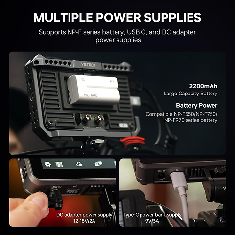 DC-X3 Camera Field Monitor Kit Image 4