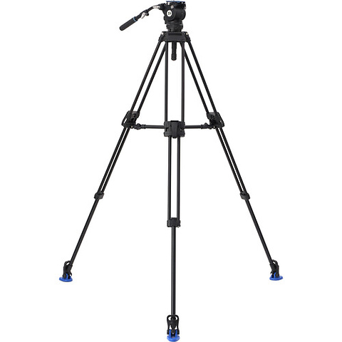 A673LL Lightning Lock Tripod Kit with BV6H PLUS Head (Aluminum, 75mm Bowl) Image 3