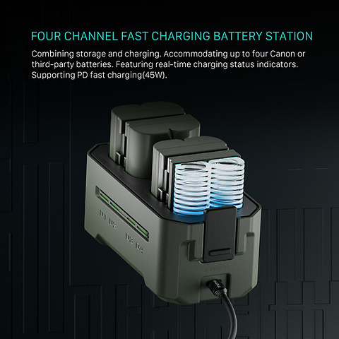 Portable Charging Station for LP-E6 Batteries Image 7