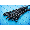 4 in., 8 in., 11 in. Black Cable Tie Tube (505 pieces) Thumbnail 1