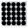 .75 in. Black Adhesive Hook and Loop Dot (25 Pack) Thumbnail 0