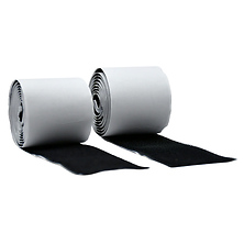 4 ft. x 2 in. Black Adhesive Hook and Loop Roll Image 0