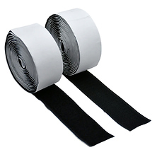 10 ft. x 1.5 in. Black Adhesive Hook and Loop Roll Image 0