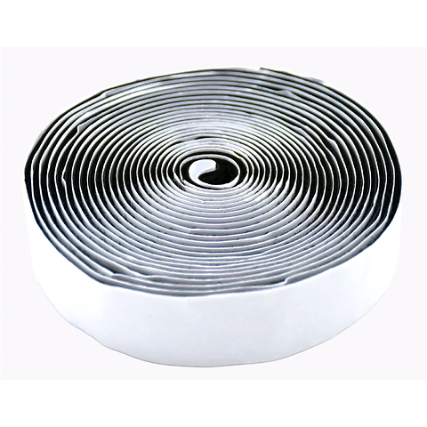 15 ft. x 1 in. Black Adhesive Hook and Loop Roll Image 1