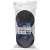 15 ft. x 1 in. Black Adhesive Hook and Loop Roll Thumbnail 2