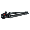 G1325 Carbon Fiber Tripod Legs with Manfrotto 503 Fluid Head Kit - Pre-Owned Thumbnail 0