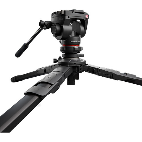 ONE Aluminum Tripod with 500X Fluid Head Image 4