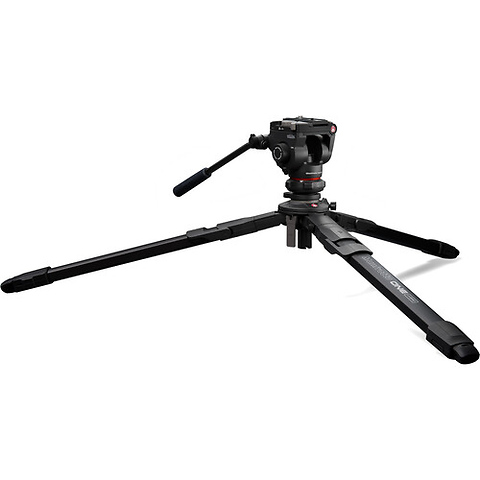 ONE Aluminum Tripod with 500X Fluid Head Image 5