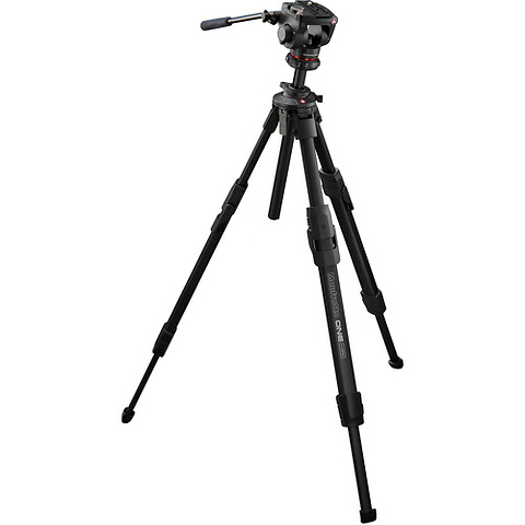 ONE Aluminum Tripod with 500X Fluid Head Image 1