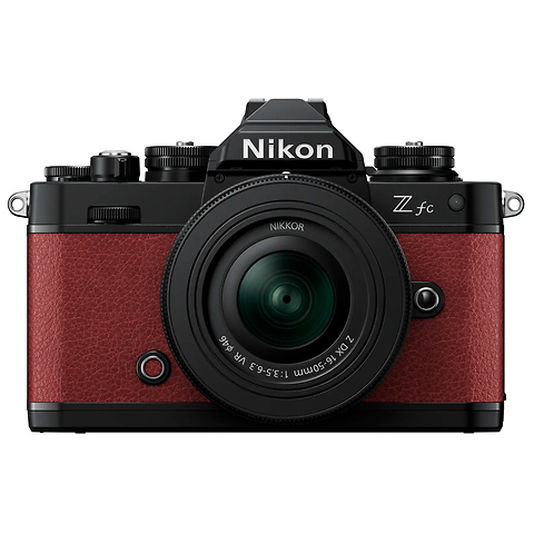 Z fc Mirrorless Digital Camera with 16-50mm Lens (Crimson Red) Image 0