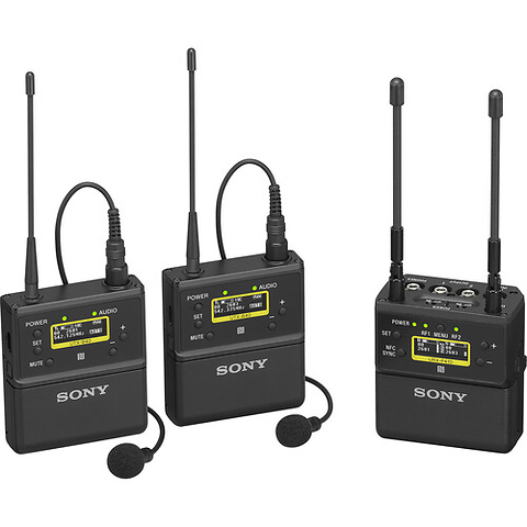 UWP-D27 2-Person Wireless Omni Lavalier Mic System (UC14: 470 to 542 MHz) - Pre-Owned Image 0