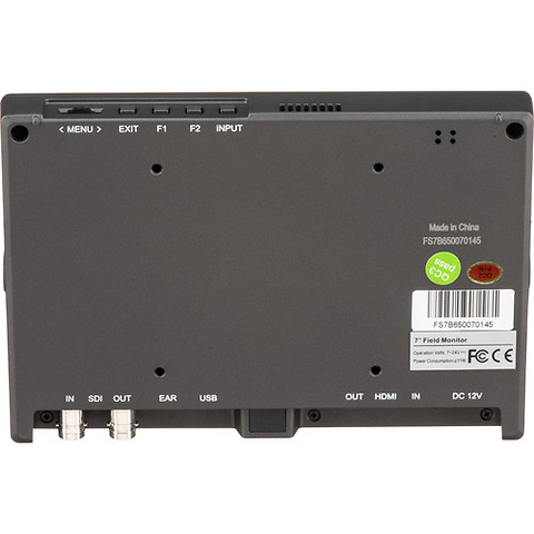 FS7 7 in. 4K HDMI/3G-SDI Monitor with L-Series Type Plate Image 9