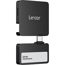 2TB Professional Go USB 3.2 Gen 2 Portable SSD with Hub Image 0