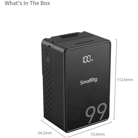 VB99 SE Mini V-Mount Battery (6800mAh) Image 3