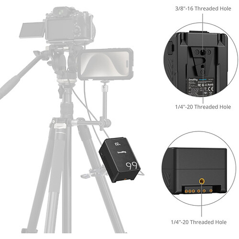 VB99 SE Mini V-Mount Battery (6800mAh) Image 7