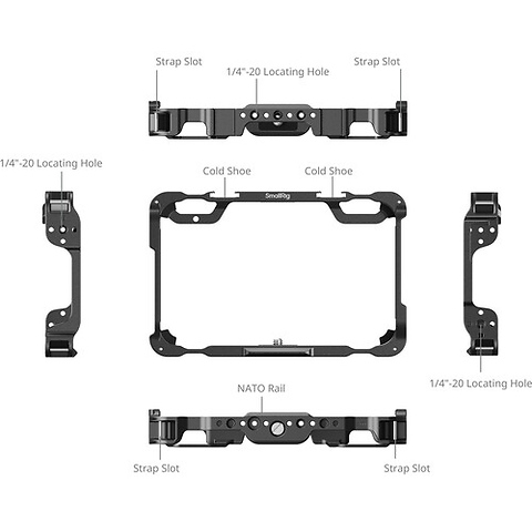 Monitor Cage Kit for Atomos Shinobi II Image 3