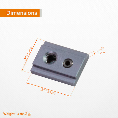 AeroTrac 1/4 in.-20 Accessory Threads (3-Pack) Image 2