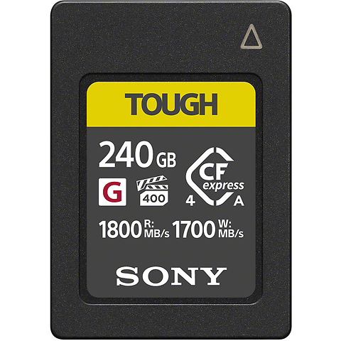 240GB CFexpress 4.0 Type A TOUGH Memory Card Image 0