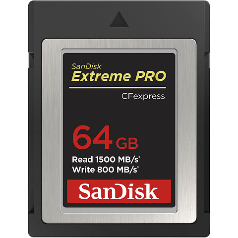 64GB Extreme PRO CFexpress Type B Memory Card Image 0