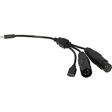 10 in. USB-C to DMX Cable for PavoBulb, PavoTube, and PavoTube II Image 0