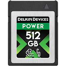 512GB POWER 4.0 CFexpress Type B Memory Card Image 0
