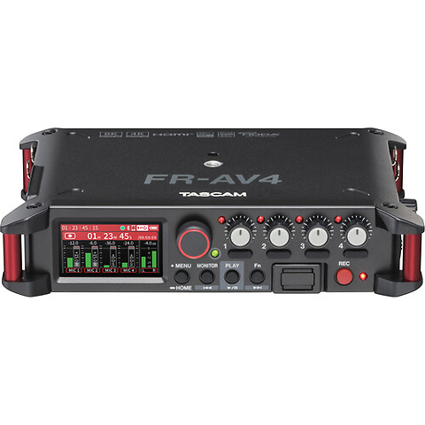 FR-AV4 4-Channel 32-Bit Float Field Recorder with Mixer, Timecode, and HDMI Sync Image 6