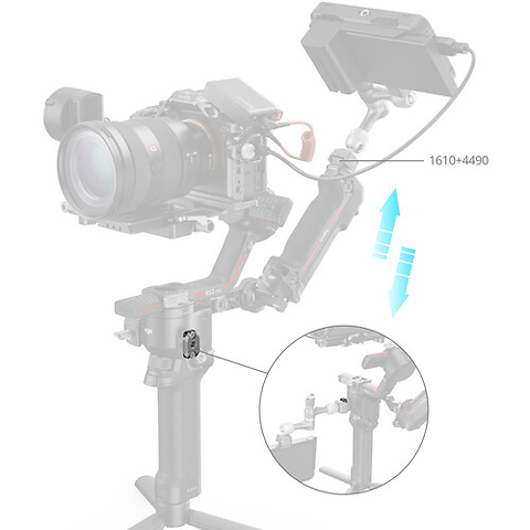 HawkLock H21 Quick Release Mini NATO Rail for DJI Stabilizers Image 4