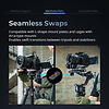 HawkLock H21 Quick Release Mini NATO Rail for DJI Stabilizers Thumbnail 9