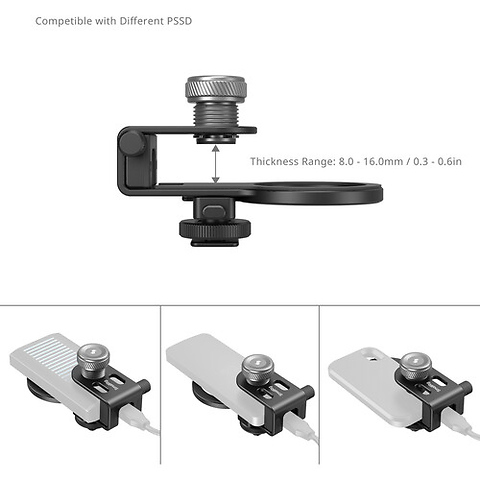 MagSafe/Cold Shoe Universal 2-in-1 SSD Holder Image 5