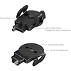Mounting Clamp for External SSD with Cold Shoe Mount & Cable Clamp Thumbnail 3